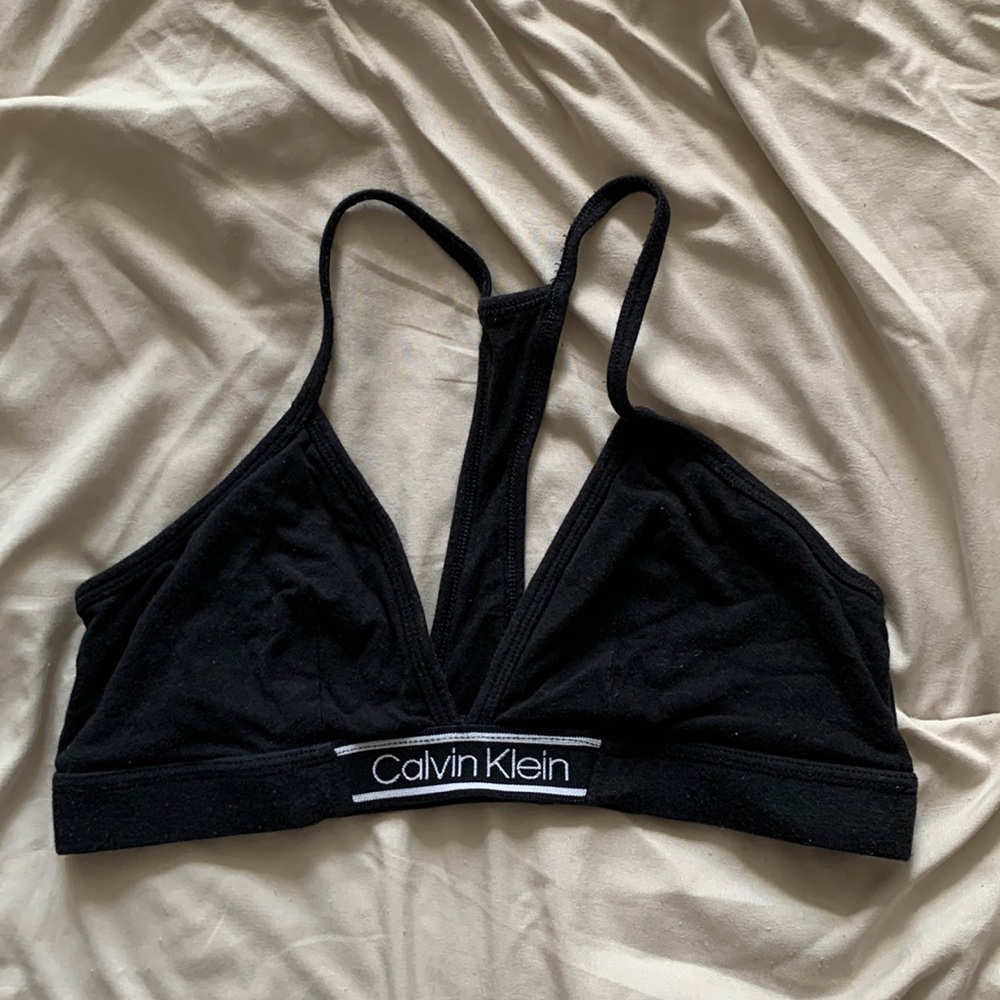 Calvin Klein sports bra.